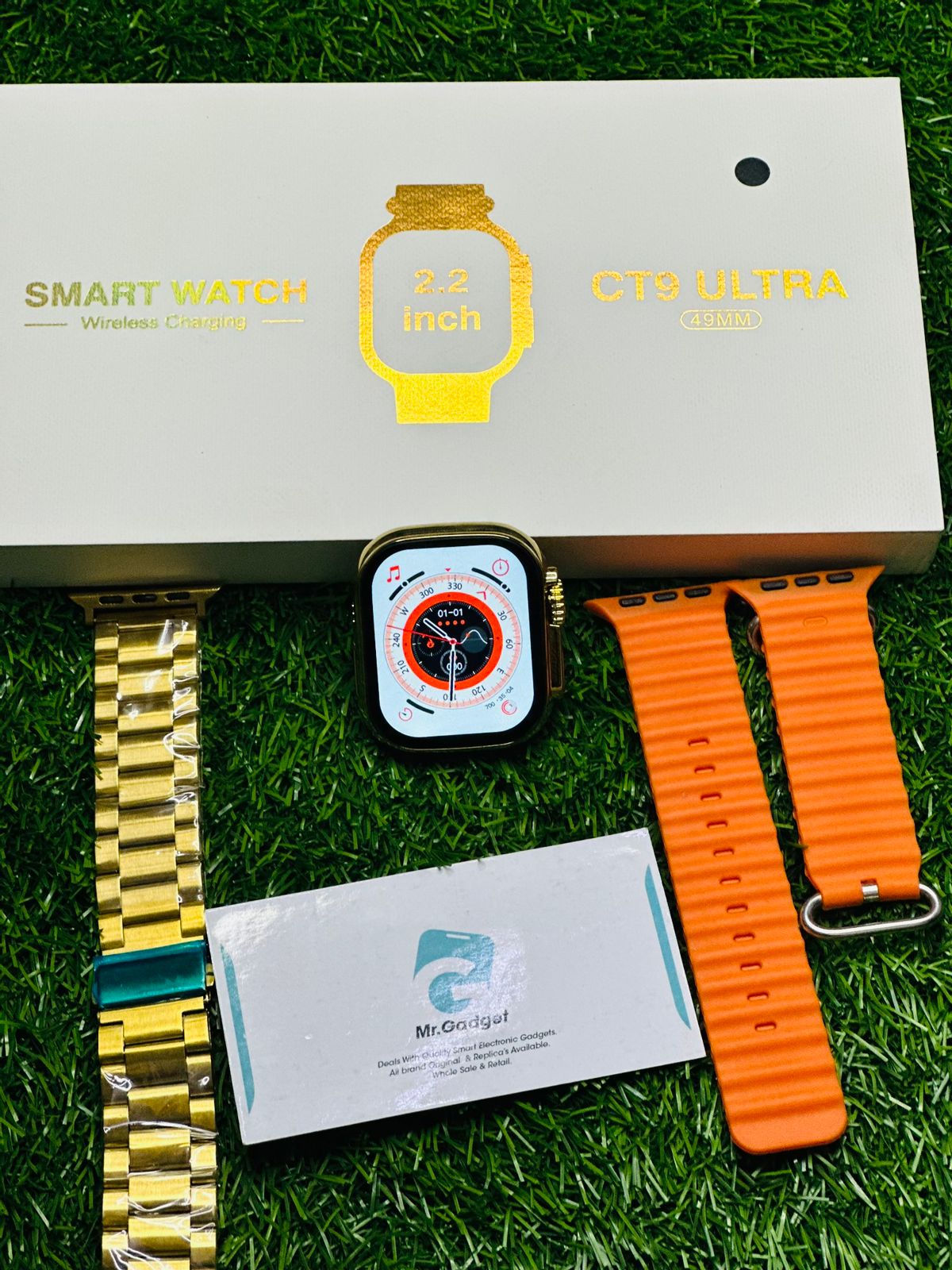 CT9 Gold Eddition Smart Watch