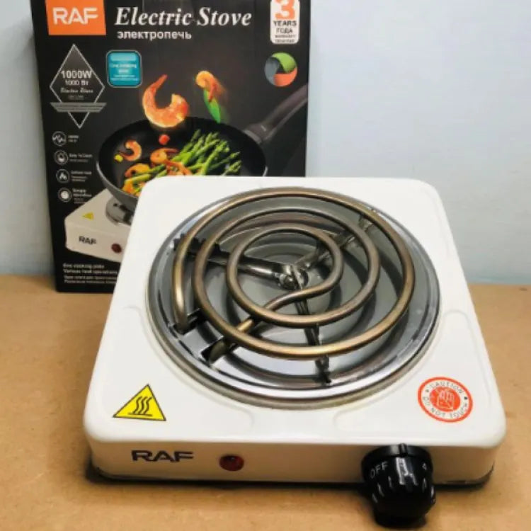 Electric Stove for cooking 1000w with FREE Frying tong.