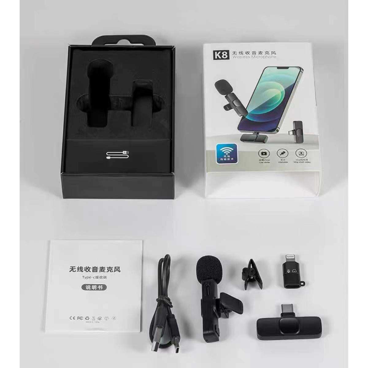 K8 wireless microphone