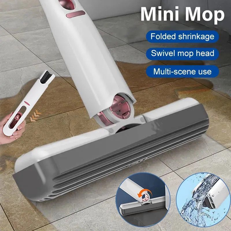 Mini Squeeze Mop Portable Cleaner